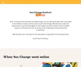 Seachangefestival.co.uk(Sea Change Festival) Screenshot