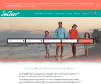 Seachase.com(Gulf Shores Alabama Vacation and Condo Rentals) Screenshot