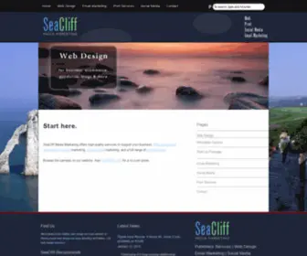 Seacliffmm.com(SeaCliff Media Marketing) Screenshot