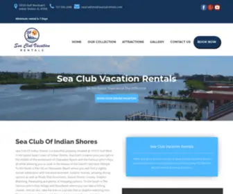 Seaclubrentals.com(Rental property) Screenshot