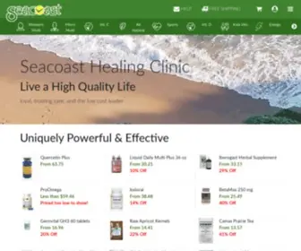 Seacoast.com(Healing Clinic) Screenshot