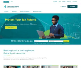 Seacoastbank.com(Personal, Business or Commercial Banking) Screenshot