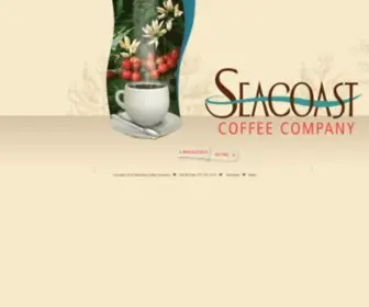 Seacoastcoffee.com(Seacoast Coffee Company) Screenshot