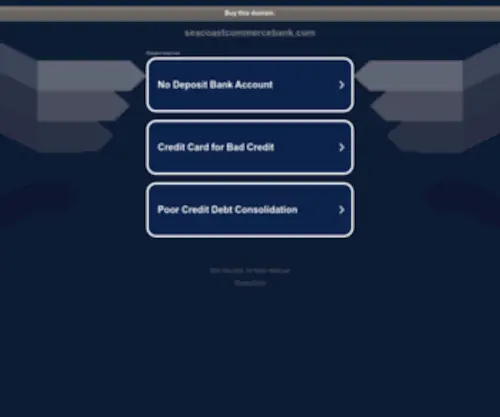 Seacoastcommercebank.com(Seacoast Commerce Bank) Screenshot