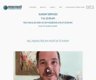 Seacoastvineyard.com(Seacoast Vineyard Church) Screenshot
