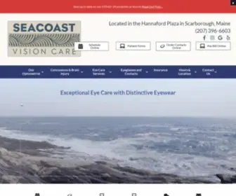 Seacoastvisioncare.com(Seacoast Vision Care) Screenshot