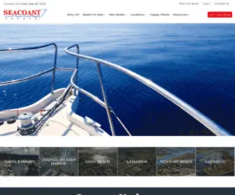 Seacoastyachts.com(Seacoast Yachts) Screenshot