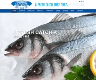 Seacoreseafood.com(Seacore Seafood Inc) Screenshot
