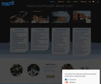 Seacork.com(Solutions en liège) Screenshot