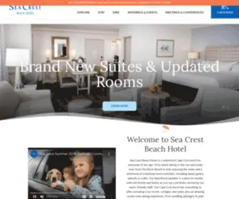 Seacrestbeachhotel.com(Escape to a Waterfront Cape Cod Hotel) Screenshot
