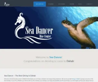 Seadancerdivecenter.com(Sea) Screenshot