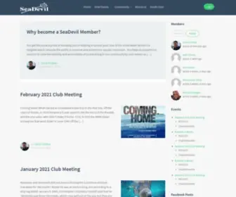 Seadevil.net(SeaDevil Divers) Screenshot