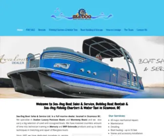 Seadogboatsales.com(Seadog Boat Sales) Screenshot