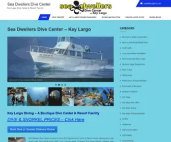 Seadwellers.com(Sea Dwellers Dive Center) Screenshot