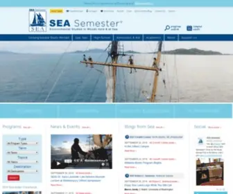 Sea.edu(Sea Education Association (SEA)) Screenshot