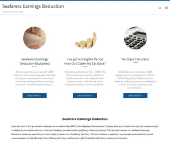 Seafarersearningsdeduction.co.uk(Seafarers Earnings Deduction) Screenshot