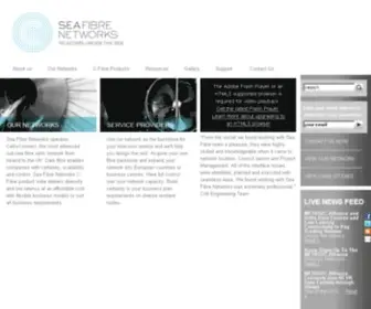 Seafibrenetworks.com(Read more information on) Screenshot