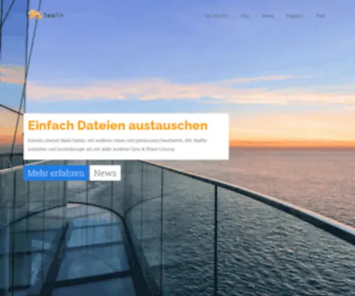 Seafile.de(File Cloud und Collaboration Plattform mit 100% Kontrolle über die eigenen Daten) Screenshot