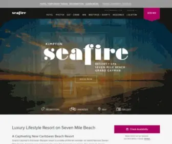 Seafireresortandspa.com(Grand Cayman Resort and Spa) Screenshot