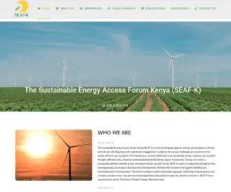 Seafkenya.org(Seafkenya) Screenshot