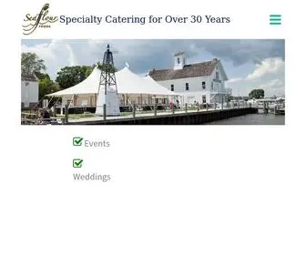 Seaflourfoods.com(Specialty Catering in Connecticut for All Occasions) Screenshot