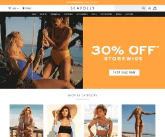 Seafolly.com(Seafolly® Swimwear) Screenshot