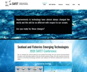 Seafoodandfisheriesemergingtechnology.com(Seafood and Fisheries Emerging Technology) Screenshot