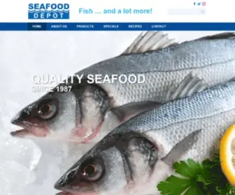 Seafooddepot.ca(Seafood Depot) Screenshot