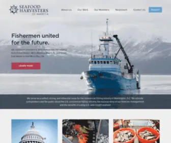 Seafoodharvesters.org(Harvesters) Screenshot