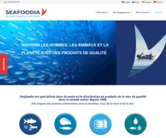 Seafoodia.com(Spécialiste) Screenshot