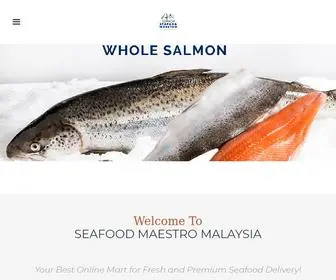 Seafoodmaestro.my(Fresh Premium Seafood Delivery Online Mart) Screenshot