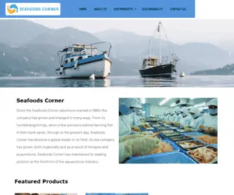 Seafoodscorner.com(Seafoods Corner) Screenshot