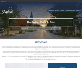 Seafordde.com(City of Seaford) Screenshot