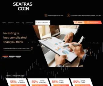 Seafrascoin.com(Seafrascoin) Screenshot
