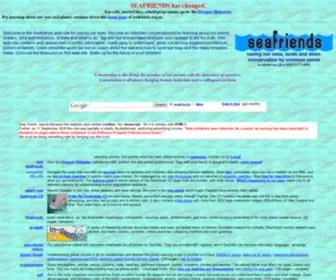 Seafriends.org.nz(Education) Screenshot