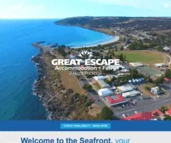Seafront.com.au(The Seafront) Screenshot