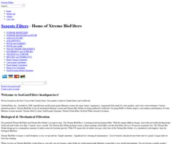 Seagatefilters.com(Seagate filters) Screenshot