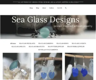 Seaglassdesigns.com(Sea Glass Designs) Screenshot