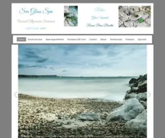 Seaglassspa.com(Home) Screenshot