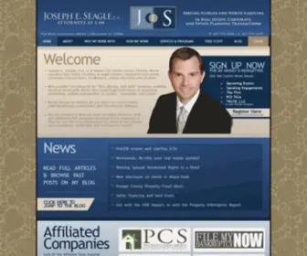 Seaglelaw.com(Real Estate Attorney Orlando) Screenshot