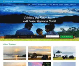 Seagotbanasuraresorts.com(Seagot Banasura Resort) Screenshot