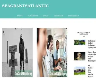 Seagrantsatlantic.org(Fra Kemi Til Programmering) Screenshot