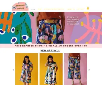 Seagrassdesign.com.au(Independent Australian Art and Fashion Label) Screenshot