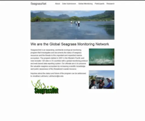 Seagrassnet.org(Seagrassnet) Screenshot