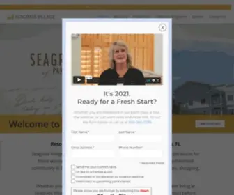 Seagrassvillagepcb.com(Independent Living at Seagrass Village) Screenshot