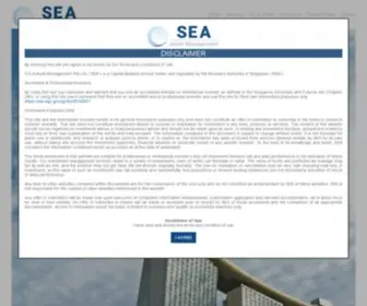 Seagroup.com.sg(S.E.A. Asset Management) Screenshot