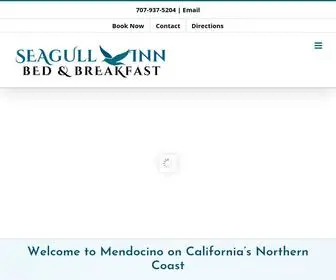 Seagullbb.com(Mendocino Bed and Breakfast) Screenshot