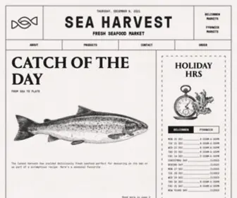 Seaharvest.net.au(Sea Harvest) Screenshot