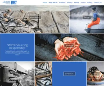 Seahawk.co.uk(Seahawk Marine Foods Ltd) Screenshot