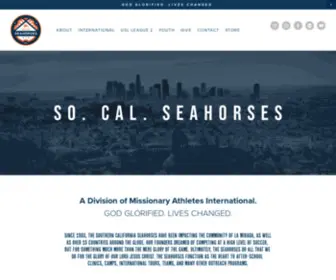 Seahorsesoccer.com(Seahorse Soccer) Screenshot